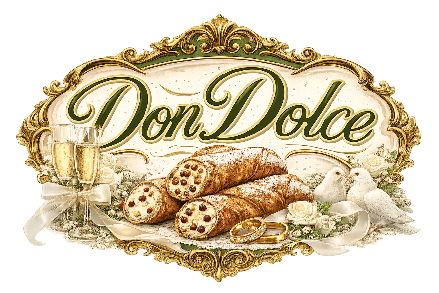 Don Dolce wedding cannoli catering