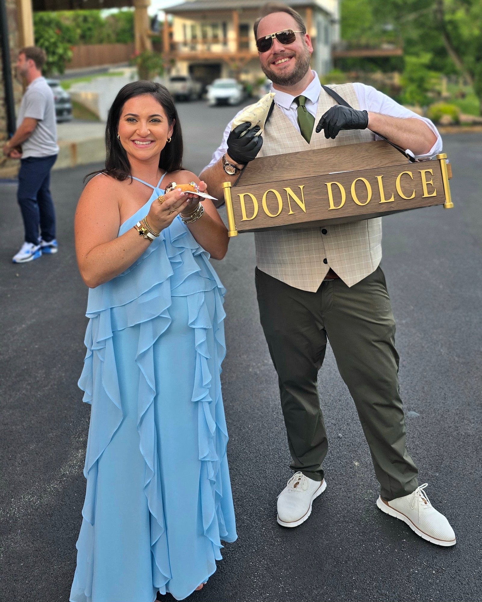 Don Dolce celebration cannoli service at a baby shower in Greenville, Delaware