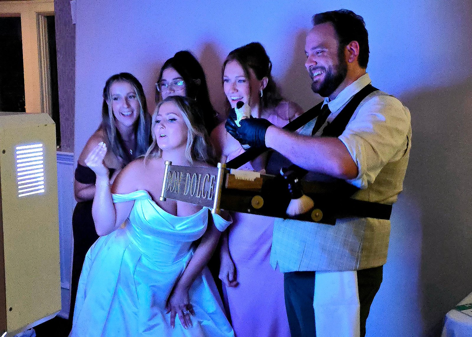 Don Dolce Cannoli Catering at an Atlantic City Country Club wedding reception